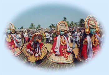 Historical depiction of Kalaripayattu