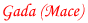Gada (Mace) training